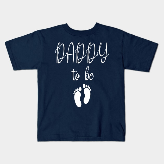 Baby Daddy, Cool Maternity Gift, New Dad Gift, Husband, Funny Husband Gift Kids T-Shirt by Just Be Cool Today